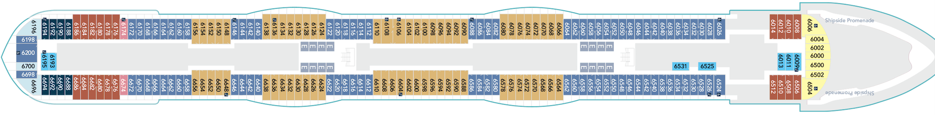 Disney Cruise Line, Disney Wish, Deck 6.png